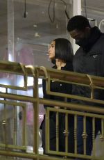 LORI HARVEY and Damson Idris on a Date at Sushi Park in West Hollywood 01/18/2023