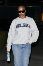 LORI HARVEY Out Shopping at Melrose Place in West Hollywood 01/24/2023
