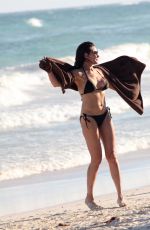 LUANN DE LESSEPS in Bikini at a Beach in Tulum 01/07/2023