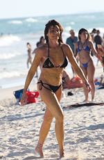 LUANN DE LESSEPS in Bikini at a Beach in Tulum 01/07/2023