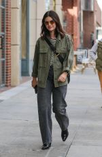 LUCY HALE Heading to a Business Meeting in Beverly Hills 01/12/2023