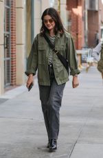LUCY HALE Heading to a Business Meeting in Beverly Hills 01/12/2023