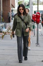 LUCY HALE Heading to a Business Meeting in Beverly Hills 01/12/2023