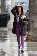 LUCY HALE Heading to a Gym in Los Angeles 01/14/2023