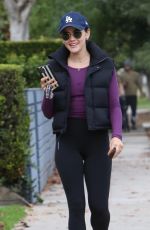 LUCY HALE Heading to a Hair Salon in West Hollywood 01/07/2023