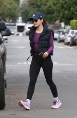 LUCY HALE Heading to a Hair Salon in West Hollywood 01/07/2023