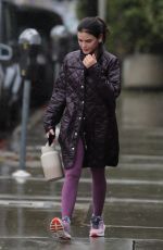 LUCY HALE Leaves a Gym in Los Angeles 01/14/2023