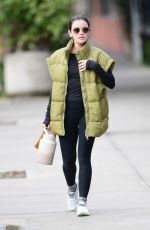 LUCY HALE Leaves a Workout in Los Angeles 01/11/2023