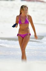 LYDIA, ROMANA and LORETTA BRIGHT in Swimsuits at a Beach in Barbados 01/09/2023