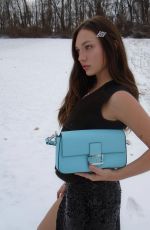 MADDIE ZIEGLER for Tiffany x Fendi Bag 2023