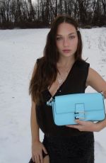 MADDIE ZIEGLER for Tiffany x Fendi Bag 2023
