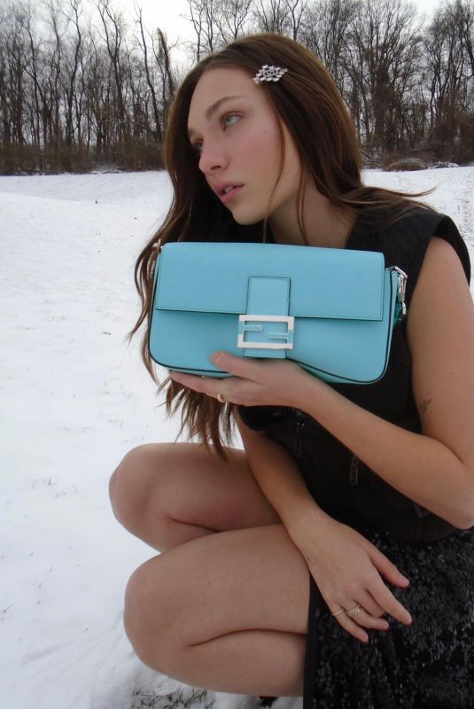 MADDIE ZIEGLER for Tiffany x Fendi Bag 2023