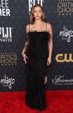 MADELYN CLINE at 28th Annual Critics Choice Awards in Los Angeles 01/15/2023