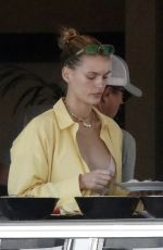 MADISON HEADRICK on Vacation in St Barts 12/31/2022