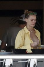 MADISON HEADRICK on Vacation in St Barts 12/31/2022