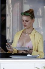 MADISON HEADRICK on Vacation in St Barts 12/31/2022