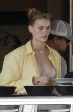MADISON HEADRICK on Vacation in St Barts 12/31/2022