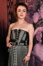 MAISIE WILLIAMS at Christian Dior Show at Paris Fashion Week 01/23/2023