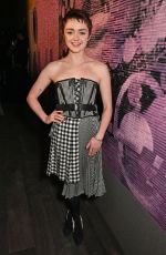 MAISIE WILLIAMS at Christian Dior Show at Paris Fashion Week 01/23/2023