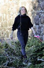 MALIN AKERMAN Out for Her Daily Walk in Los Angeles 01/26/2023