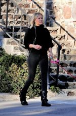 MALIN AKERMAN Out for Her Daily Walk in Los Angeles 01/26/2023