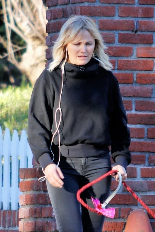 MALIN AKERMAN Out for Her Daily Walk in Los Angeles 01/26/2023