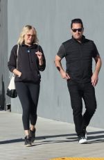 MALIN AKERMAN Out with a Friend in Los Angeles 01/23/2023