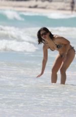 MAREN MORRIS in Bikini at a Beach in Tulum 01/12/2023