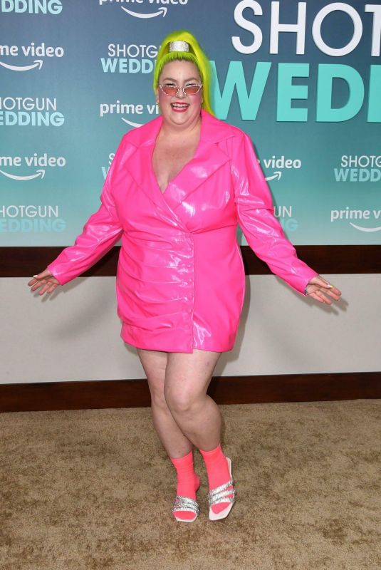 MARGIE PLUS at Shotgun Wedding Premiere in Hollywood 01/18/2023
