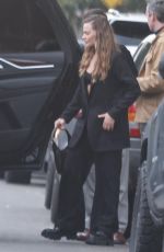 MARGOT ROBBIE Arrives at a Restaurant in Malibu 01/30/2023