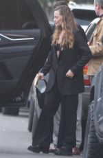 MARGOT ROBBIE Arrives at a Restaurant in Malibu 01/30/2023