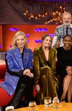 MARGOT ROBBIE at Graham Norton Show in London 01/12/2023