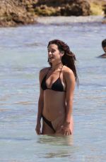 MARIA PEDRAZA in Bikini at a Beach