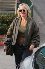 MARY FITZGERALD Leaves Selling Sunset Office in West Hollywood 01/12/2023