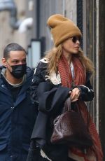 MARY KATE OLSEN Arrives at Her Office in New York 01/17/2023