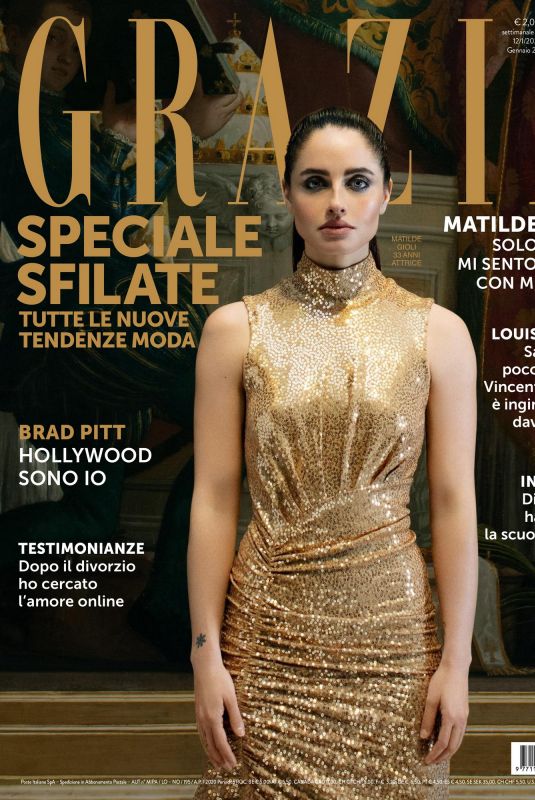 MATILDE GIOLI in Grazia Magazine, January 2023