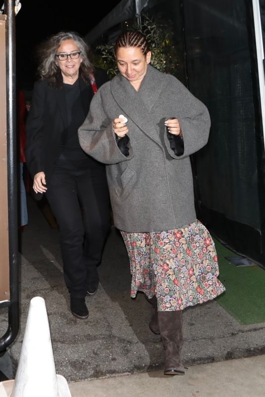 MAYA RUDOLPH Leaves Giorgio Baldi in Santa Monica 01/28/2023