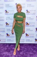 MEAGAN GOOD at Dark & Lovely Brand Ambassador Announcement in New York 01/25/2023
