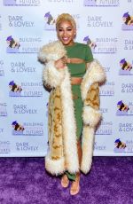MEAGAN GOOD at Dark & Lovely Brand Ambassador Announcement in New York 01/25/2023