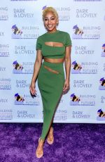 MEAGAN GOOD at Dark & Lovely Brand Ambassador Announcement in New York 01/25/2023