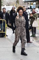 MELANIE BROWN Arrives at ABC Studios in New York 01/20/2023