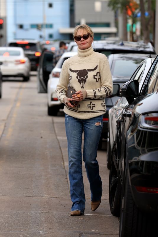 MELANIE GRIFFITH Leaves Martyn Lawrence Bullard Interior Designer Furniture Store in West Hollywood 01/11/203