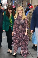 MELISSA RAUCH Leaves NBC Studios in New York 01/13/2023