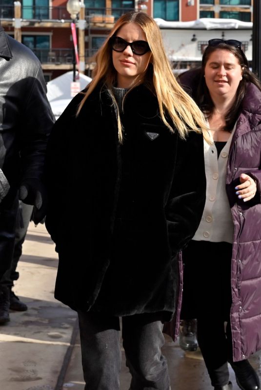 MIA GOTH Out at Sundance Film Festival in Park City 01/20/2023