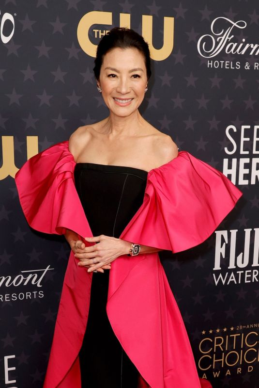 MICHELLE YEOH at 28th Annual Critics Choice Awards in Los Angeles 01/15/2023