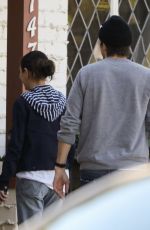 MILA KUNIS and Ashton Kutcher Out in Los Angeles 01/27/2023