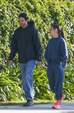 MILA KUNIS and Ashton Kutcher Out in Studio City 01/06/2023