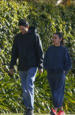 MILA KUNIS and Ashton Kutcher Out in Studio City 01/06/2023