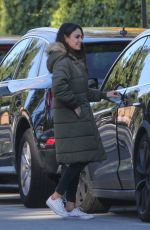 MILA KUNIS Out and About in Beverly Hills 01/17/2023