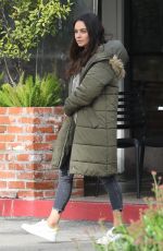 MILA KUNIS Out with a Friend at Beverly Glen Deli in Bel Air 01/12/2023